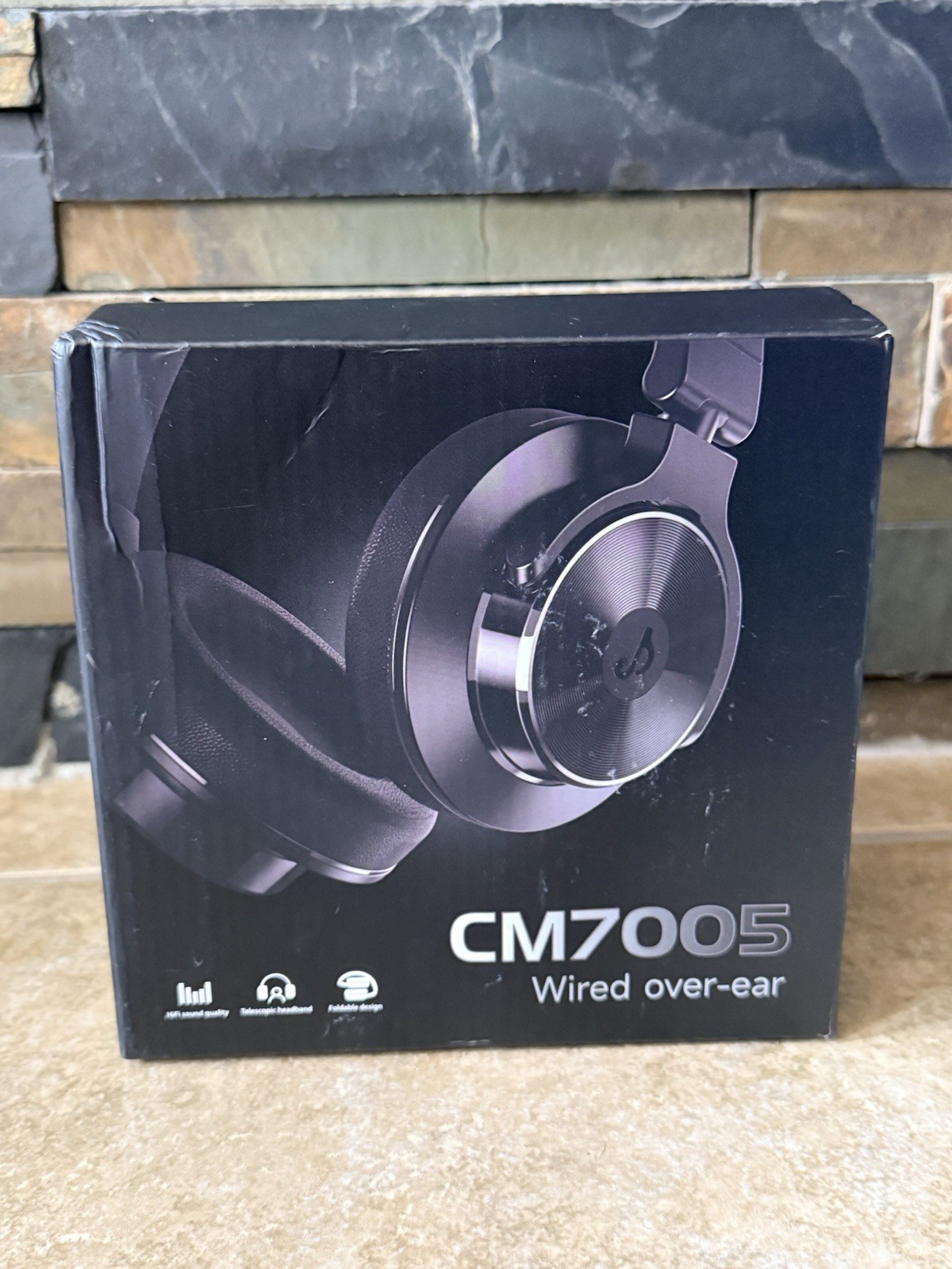 Wired Over Ear Headphones Studio Monitor & Mixing DJ Headset Black FAST SHIPPING