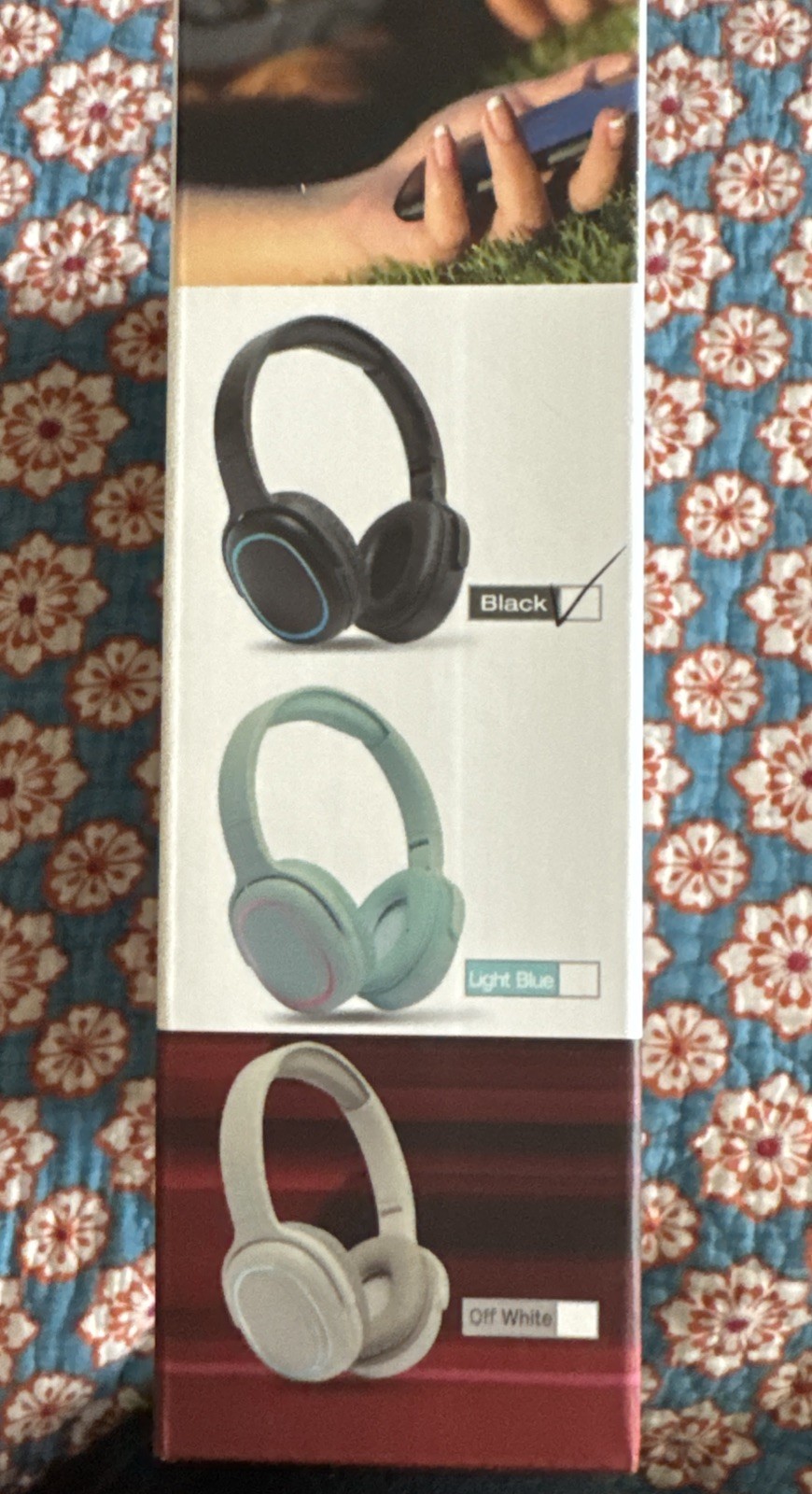 LAX-MAX LK 20 Wireless Headphones RGB Light Rotating Retractable Soft Cushion