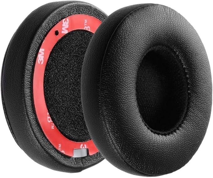 Replacement Ear Pads for Solo 2 / Solo 3 On-Ear Headphones – Memory Foam Cushion