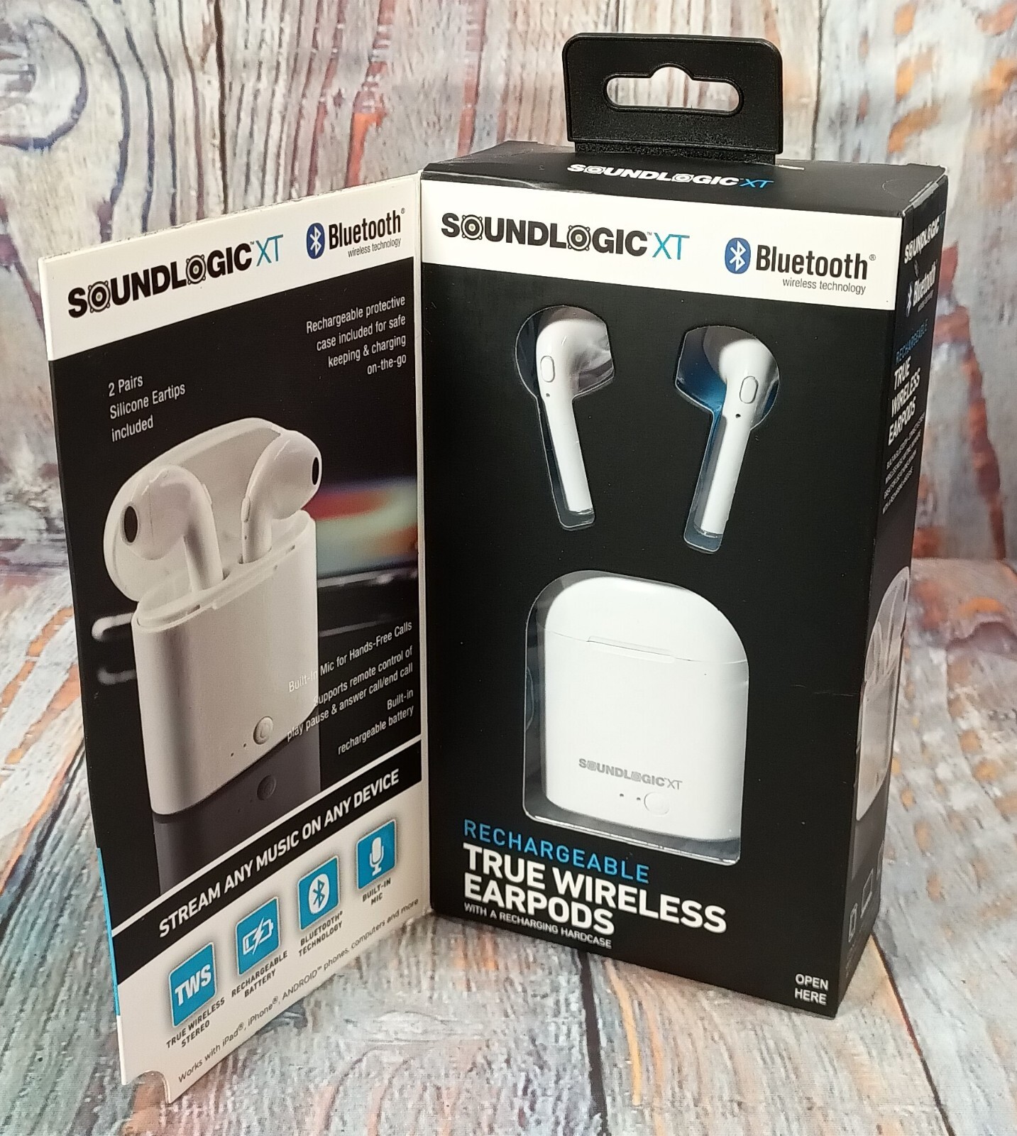 SoundLogicXT Rechargeable True Wireless Ear Pods – BRAND NEW