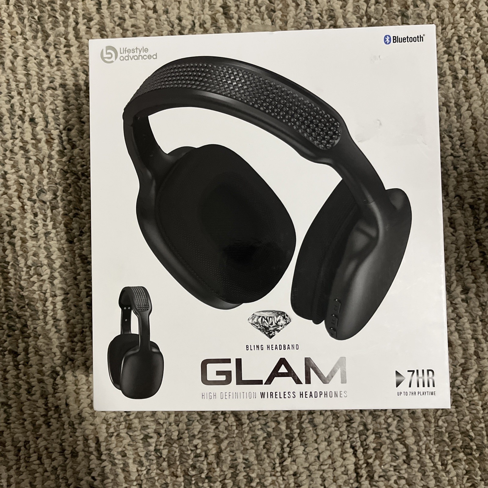 Glam High definition headphones bluetooth wireless
