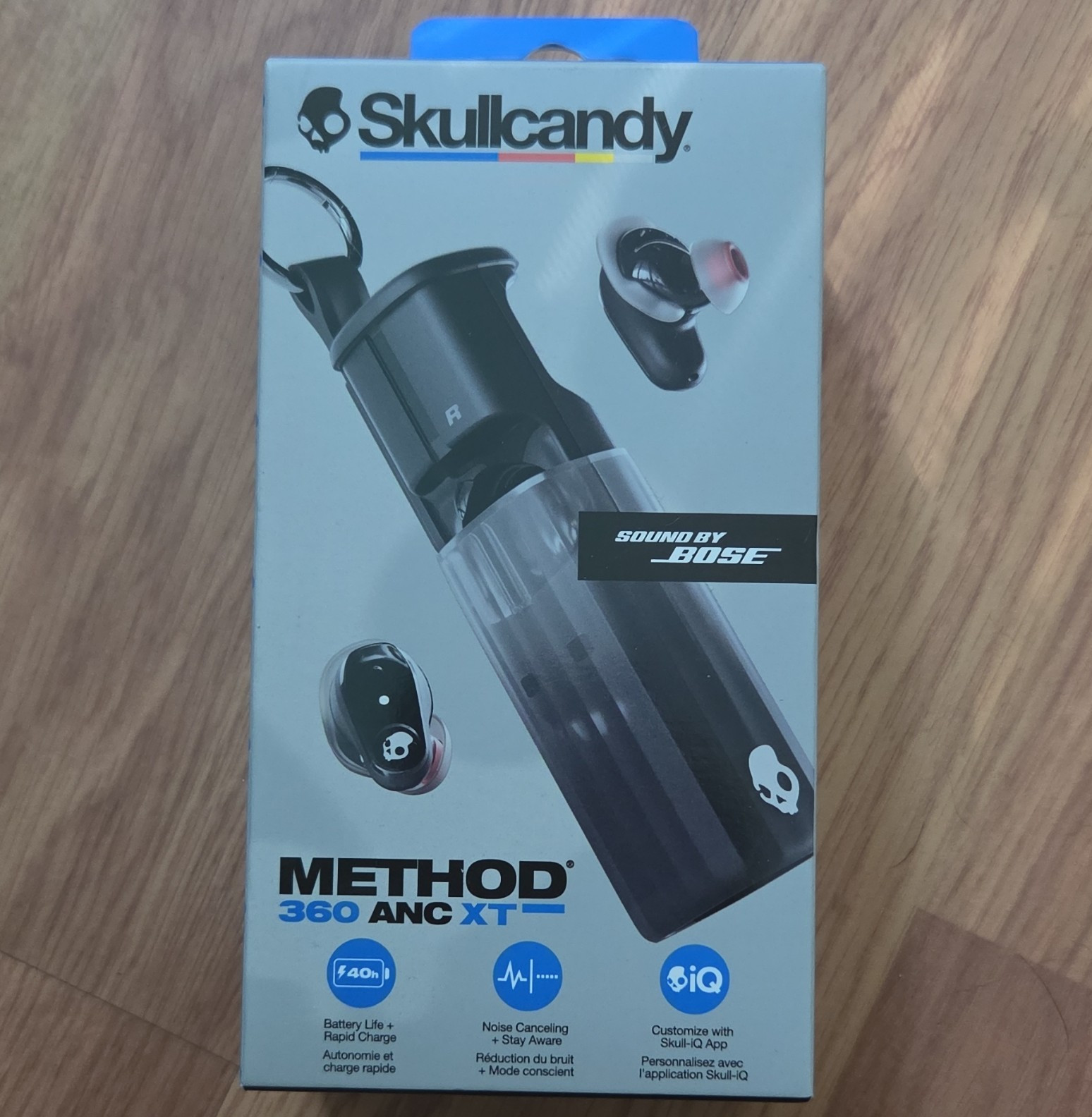 Skullcandy Method 360 ANC XT Bluetooth In-Ear Earbuds w/ ANC, Black S2MTW-T794