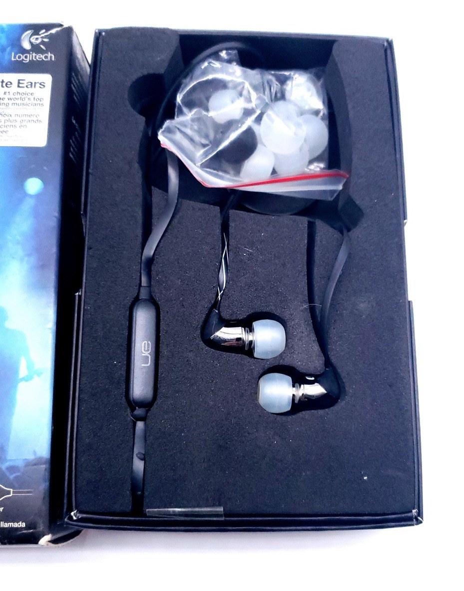 NEW LOGITECH UE ULTIMATE EARS 350 NOISE ISOLATING EARPHONES 3.5mm FAST SHIP