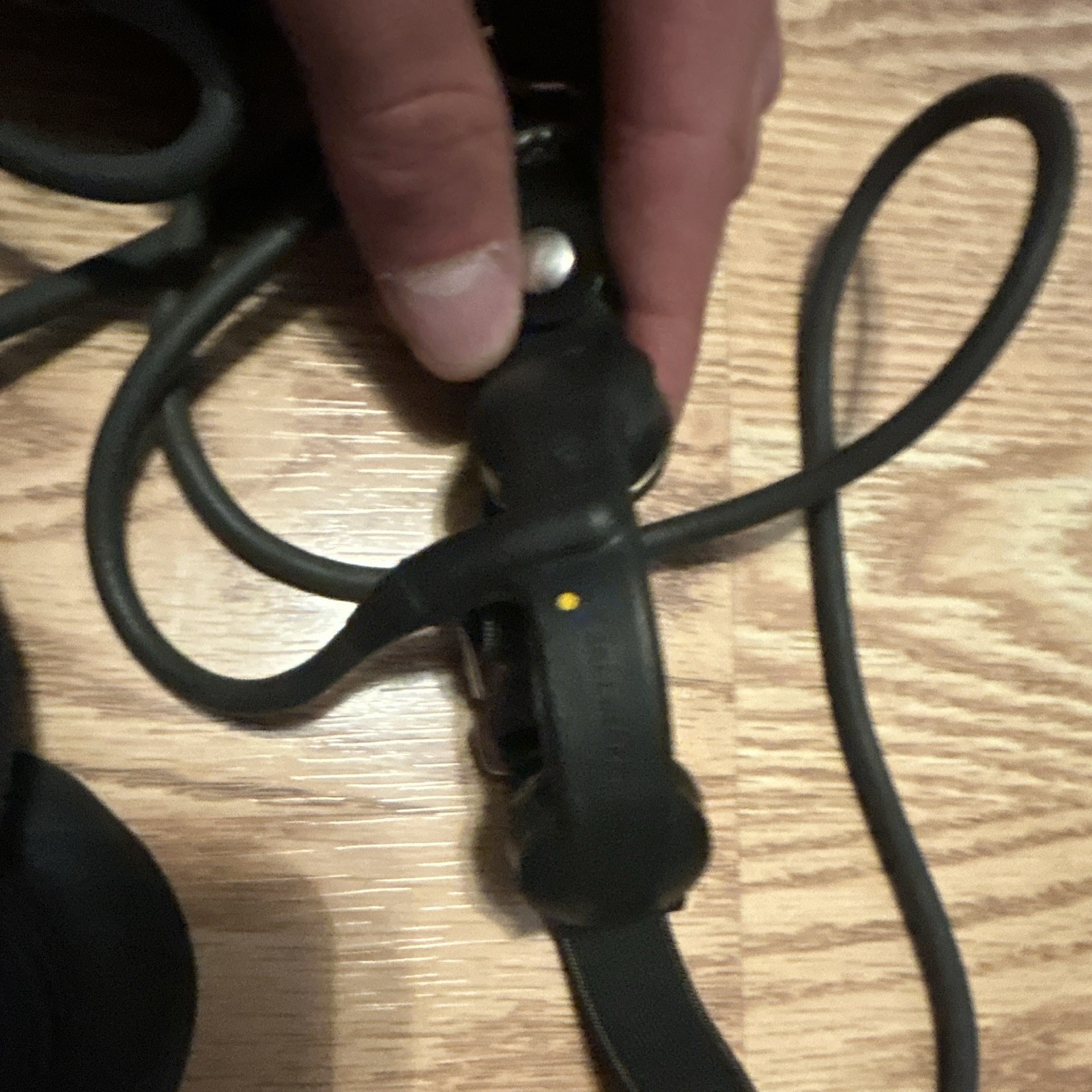 Old Swiss tanker headset w/ throat mic