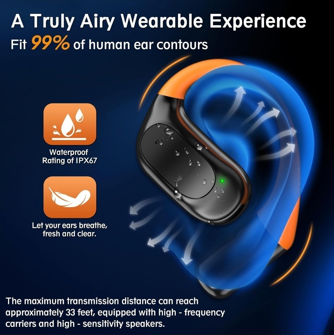 AI Real Time Translation 3-in-1 Earbuds, iOS & Android, 144 Languages