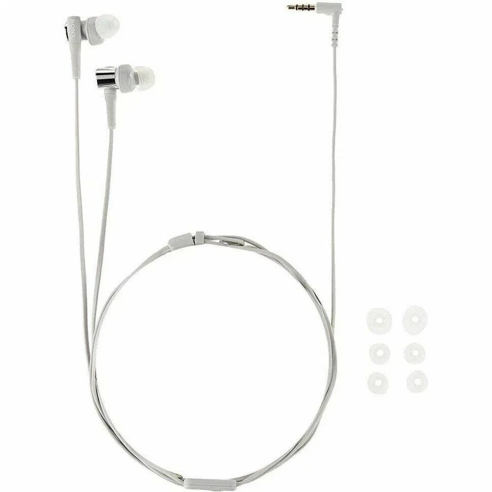SONY MDR-XB55AP Bass Booster In-Ear Headphones In-line Remote Mic Black/Gray