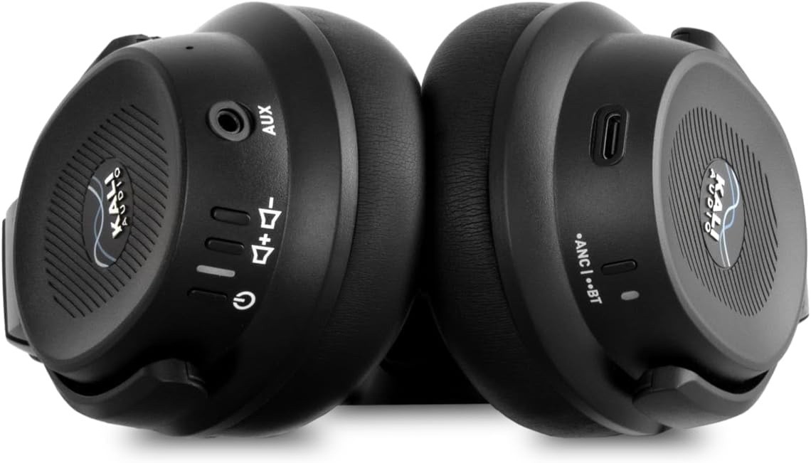 Kali Audio HP-1 Multi-Reference Studio Headphones Over Ear Noise Cancelling