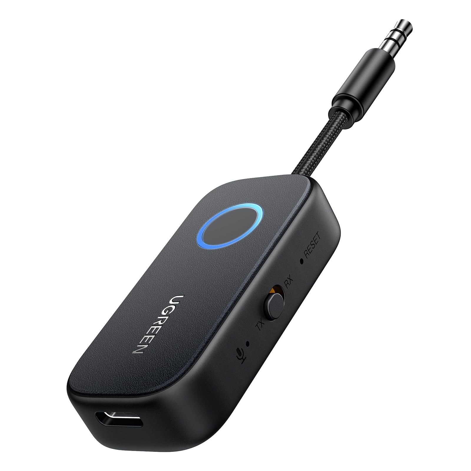 UGREEN Airplane Bluetooth 5.2 Transmitter Adapter for Airpods or Headphones Dual
