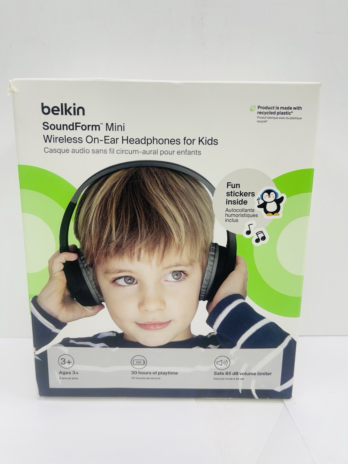 Belkin Soundform Mini Wireless On Ear Headphones For Kids Ages 3+