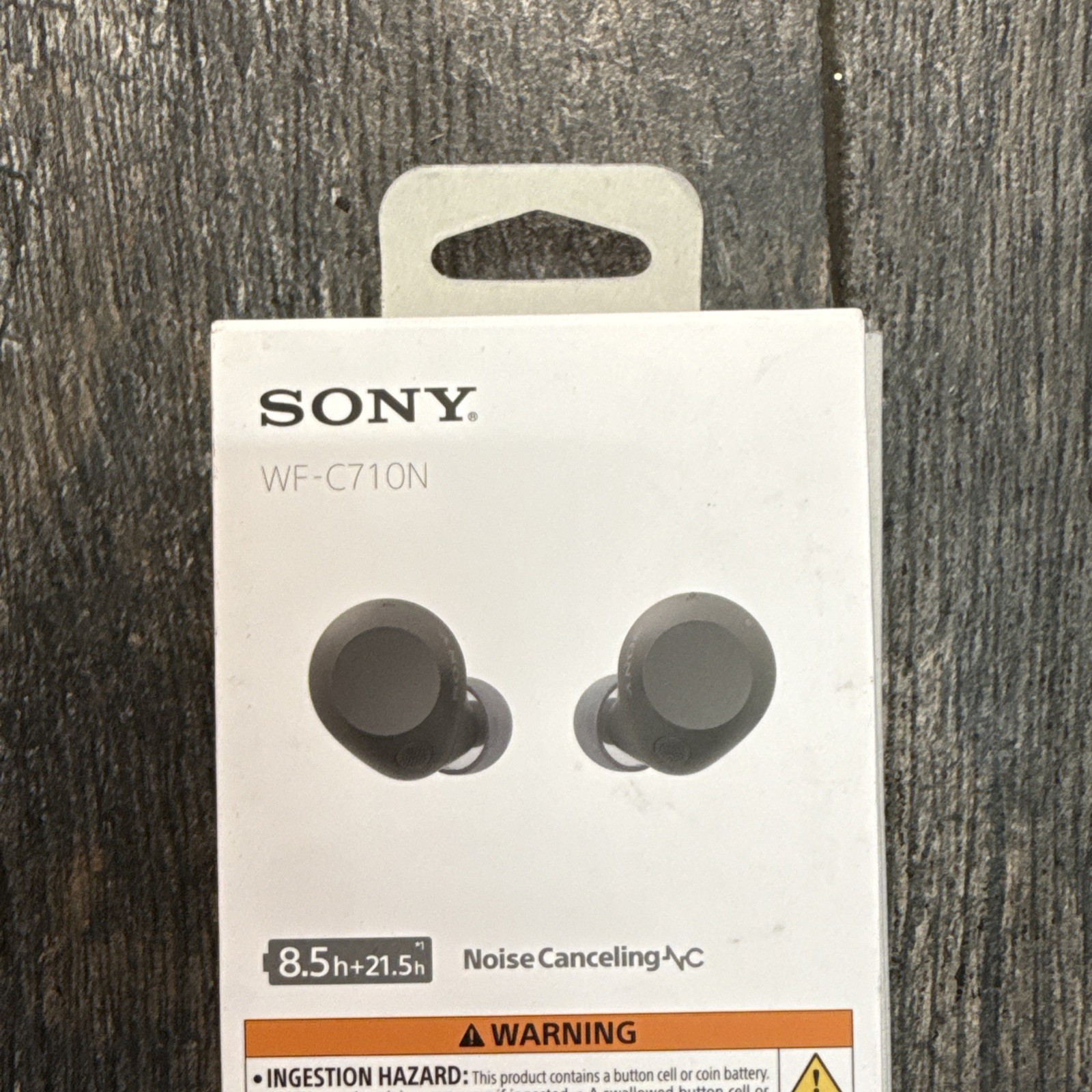 Sony WF-C710N Noise Canceling True Wireless Bluetooth In-Ear Earbuds Black