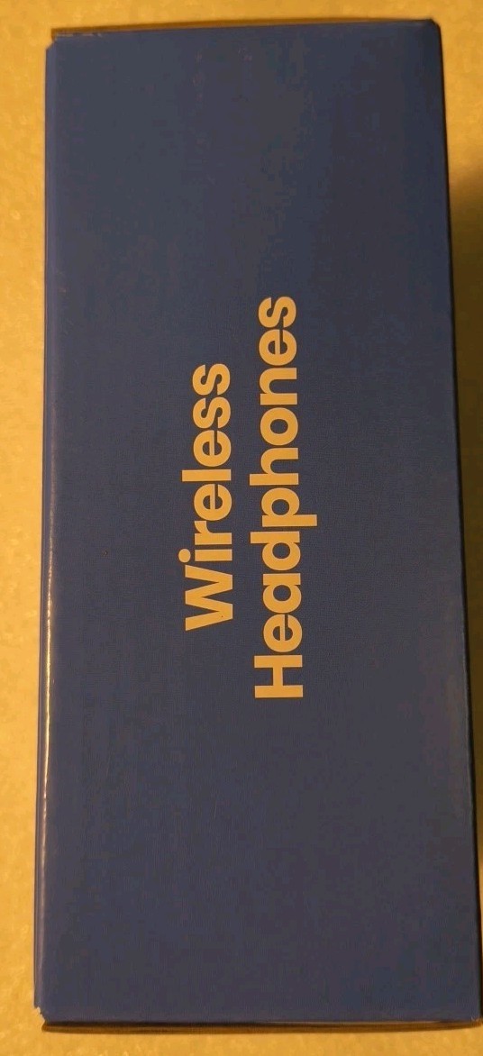 GEMS Wireless Headphones Folding Compact Design, 6hr Battery, Blue, Micro USB