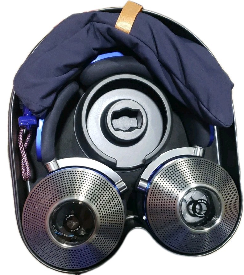 Dyson Zone Noise Cancelling Headphones with Air Purifier Ultra Blue