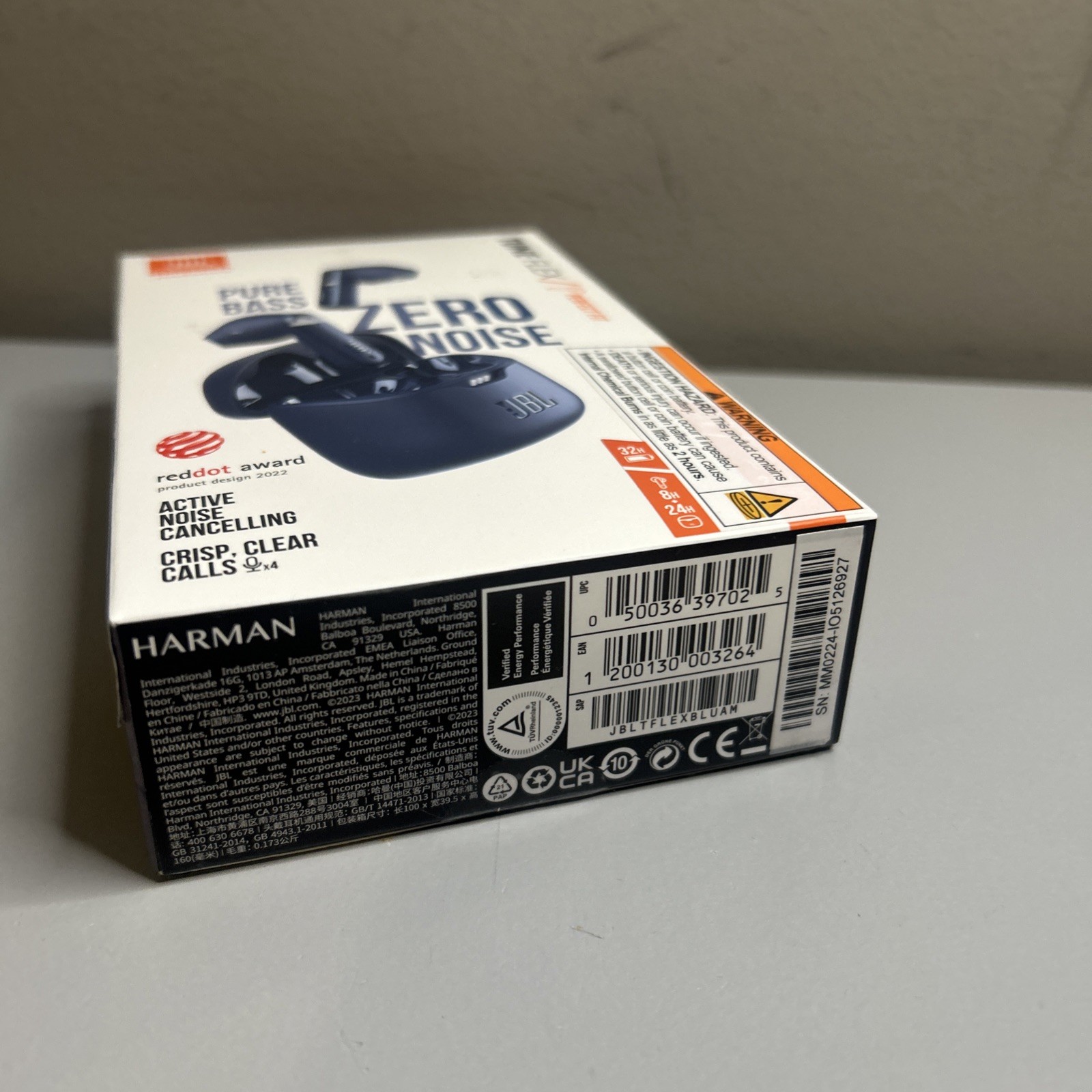 JBL Tune Flex True In Ear Wireless Earbuds – Blue Brand New In Box Sealed