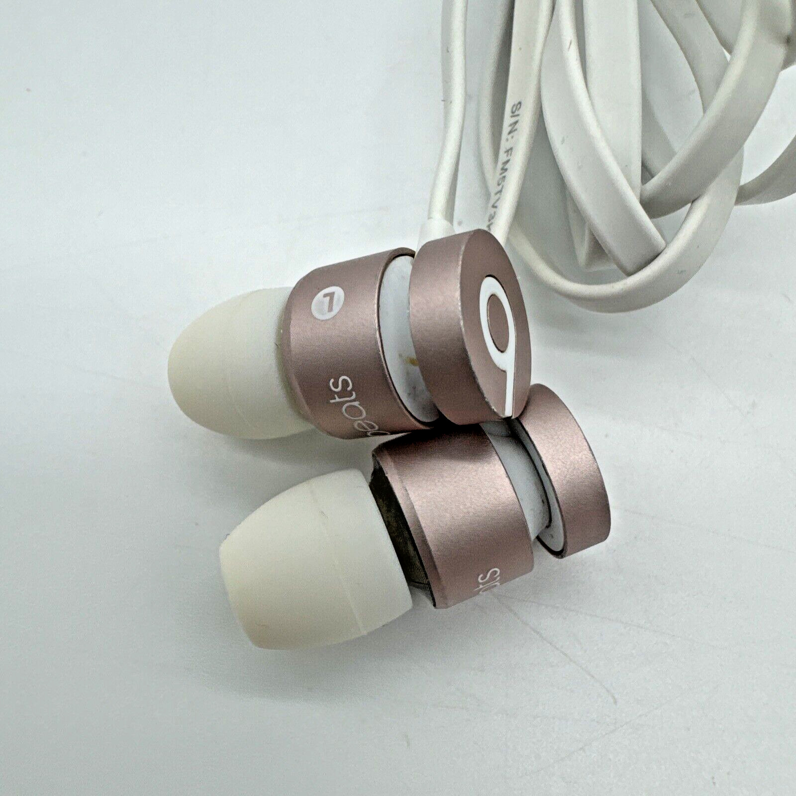 PARTS REPAIR Rose Gold UrBeats 2nd Gen In-Ear Headphones Dr Dre WITH AUDIO ISSUE