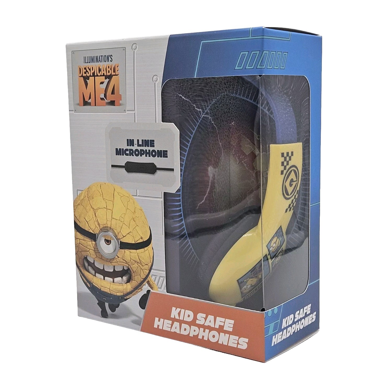 Despicable Me Headphones Kods Safe Volume Limiting Age 6+ Volume Limiting
