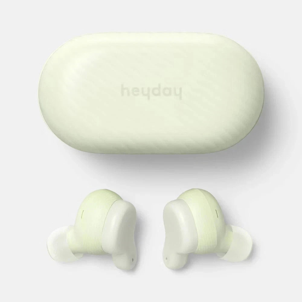 True Wireless Earbuds Active Noise Cancelling – heyday – Translucent Matcha NEW