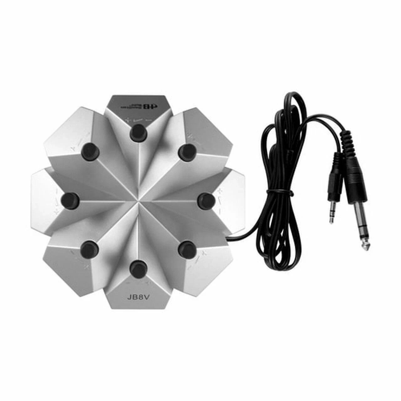 HamiltonBuhl Jackbox – 8 Position, 3.5mm Stereo ABS Individual Volume Controls