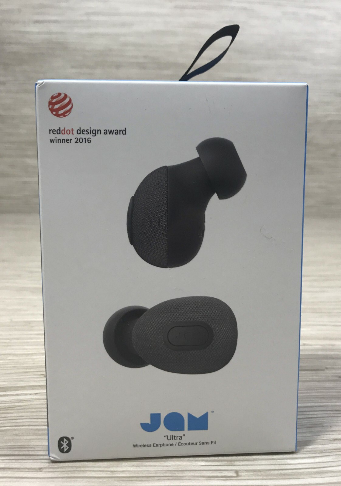 Jam Ultra Wireless Earphone Black 3 Hr Play Time 30 Ft/10m Range Sweat Resistant