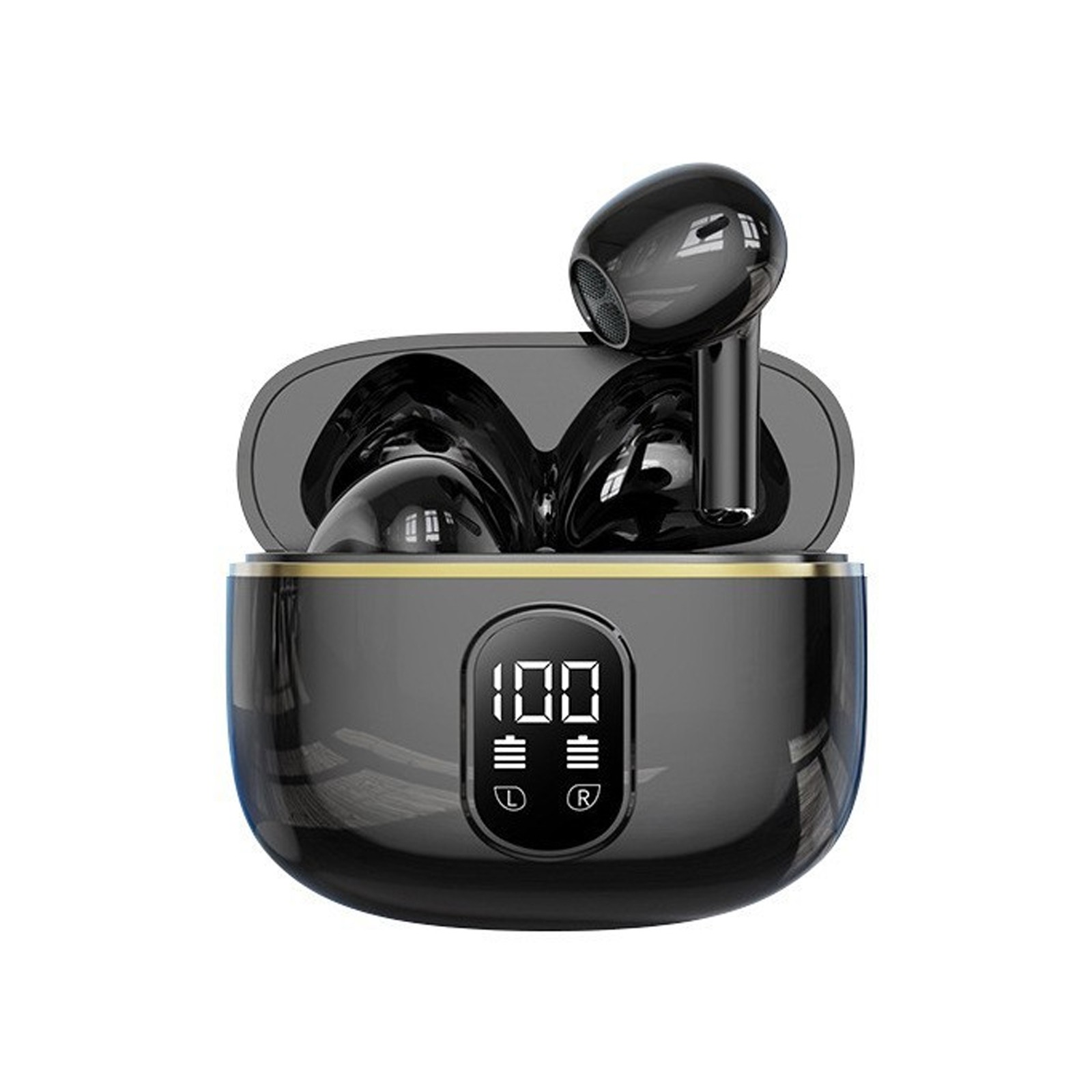Bluetooth 5.3 Wireless Earbuds Ear Clip Bone Conduction Headphones Sport Headset