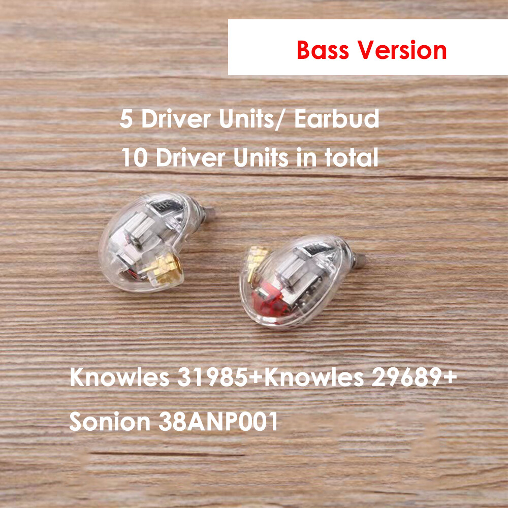 SHURE SE846 Earbuds 10BA HiFi Earphone Bass Swappable Plugs MMCX Cable Headphone
