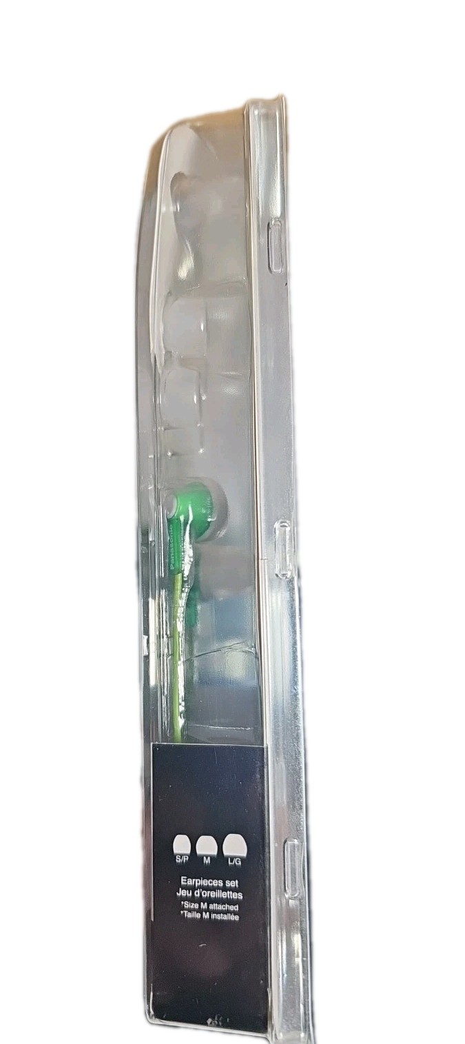 Panasonic ErgoFit In-Ear Earbud Headphones RP-HJE120 – Green