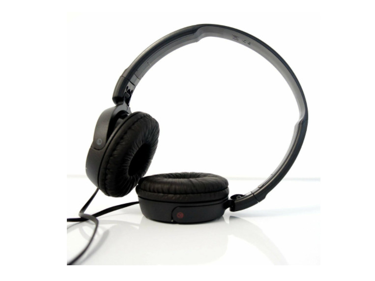 NEW Sony Folding MDRZX110/BLK ZX Series Black Stereo Headphones 30mm driver unit