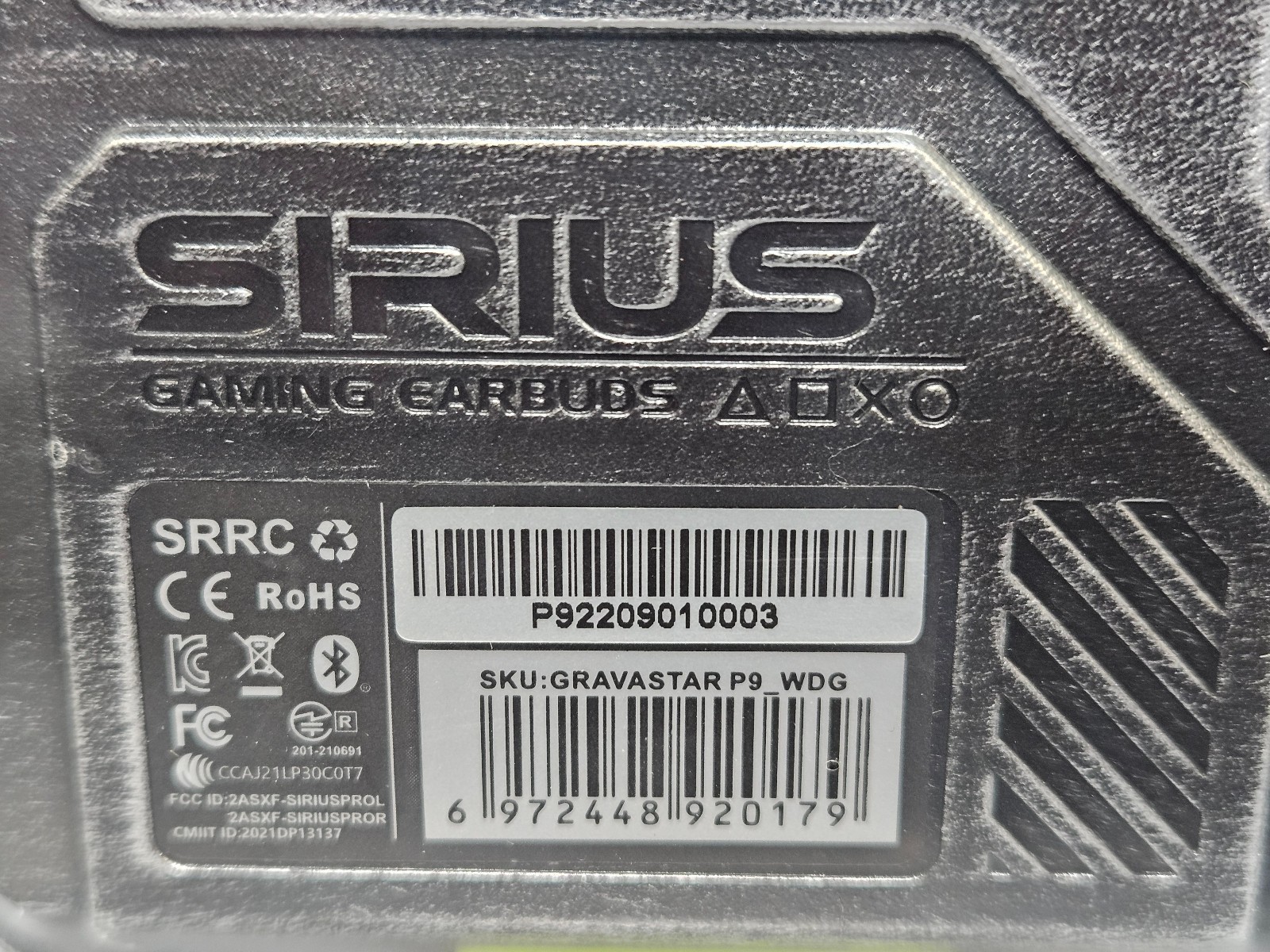 Pro Sirius Zinc Alloy Gaming Earbuds Gravastar P9 4h Battery – New & Sealed