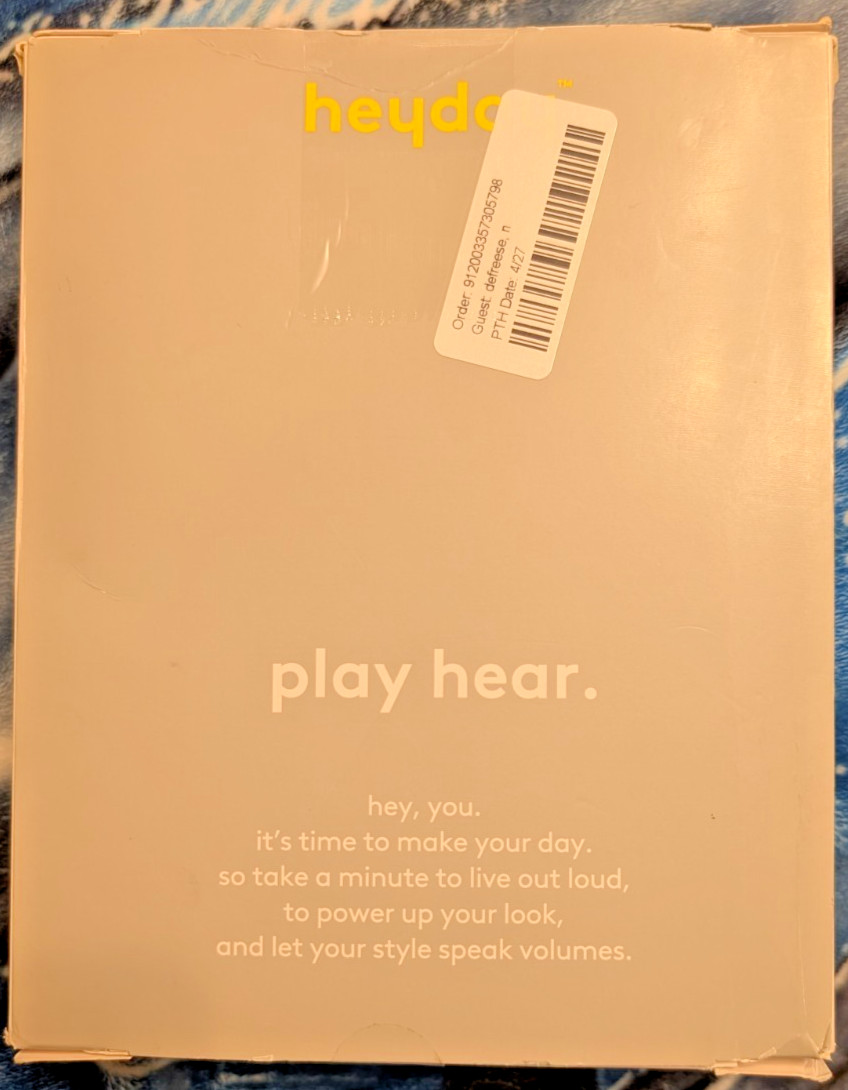 HeyDay Wireless Headphones Black 2025 New