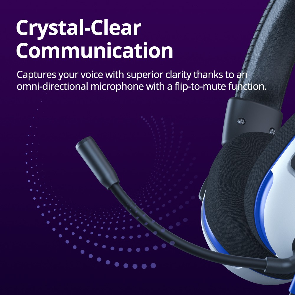 Tronsmart G10 Wired Gaming Headset & Headphones for PC,PS5,PS4,Nintendo Switch