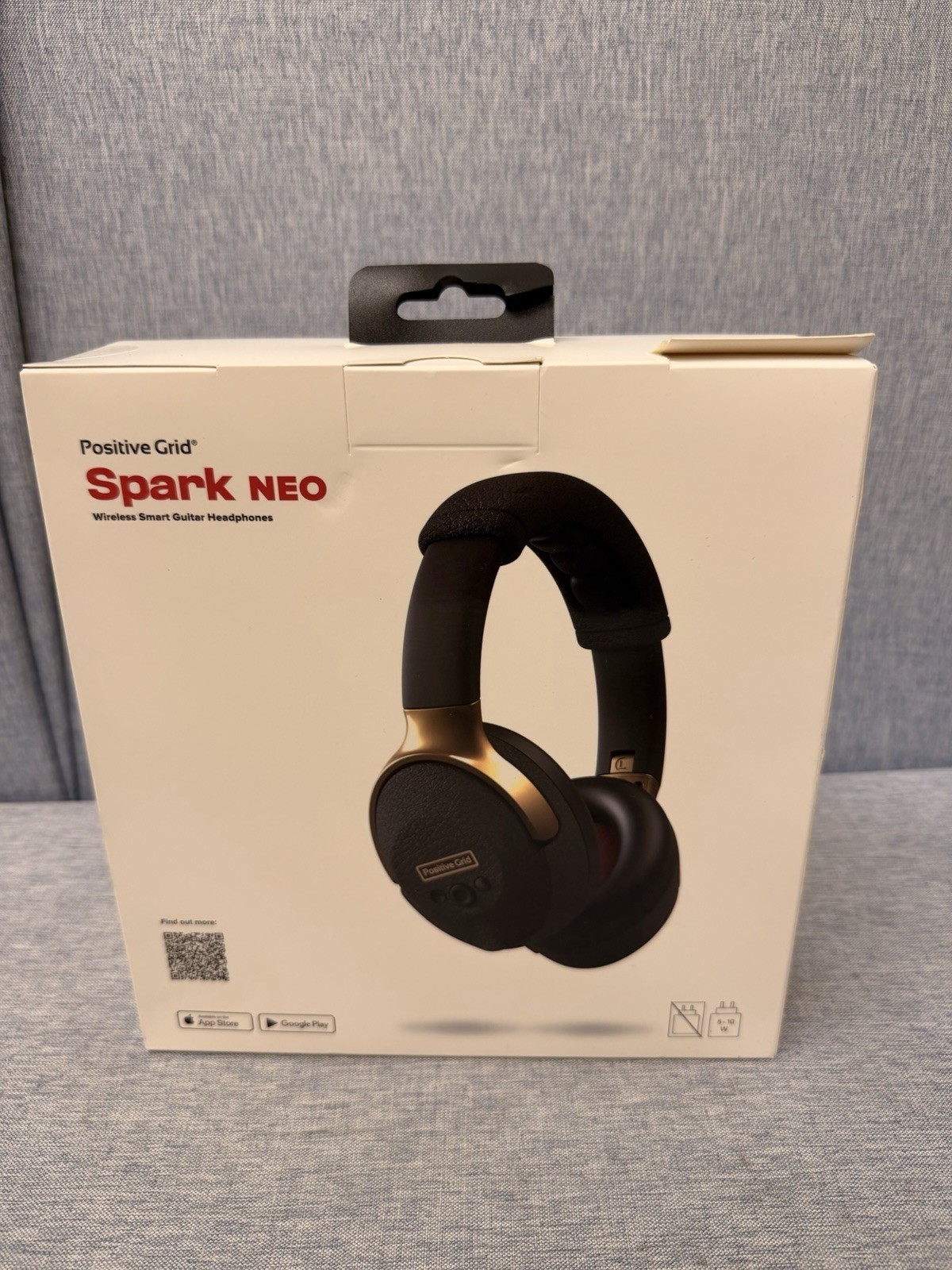 Positive Grid Spark NEO Wireless Smart Guitar Headphones, Black