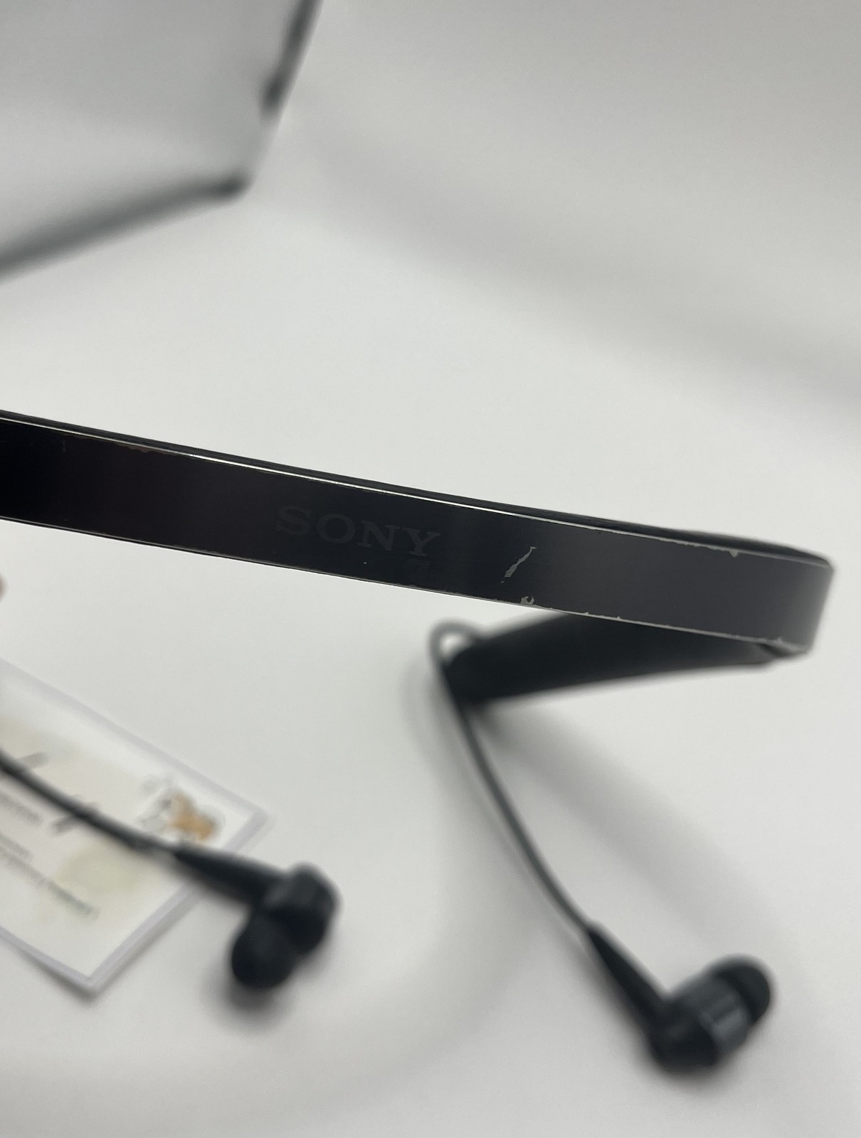 Sony WI-1000X Premium Neckband Noise Cancelling Bluetooth Headphones Black