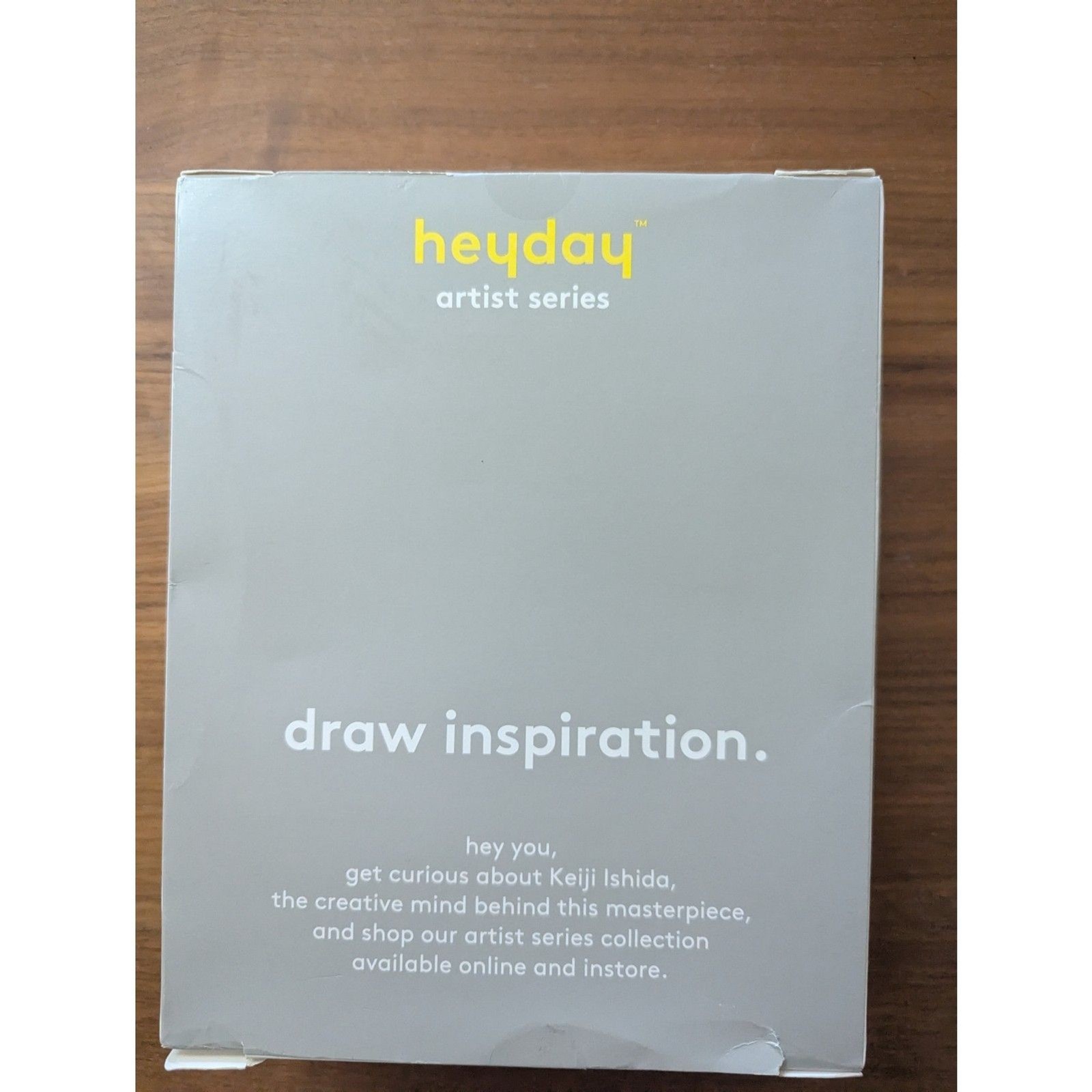 NEW – Heyday Artist Series Wired On-Ear Headphones Keiji Ishida Black White
