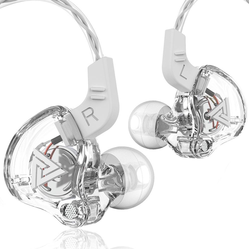 QKZ AK6 3.5mm Wired Earphones – HiFi Sound, Gaming Headset,B