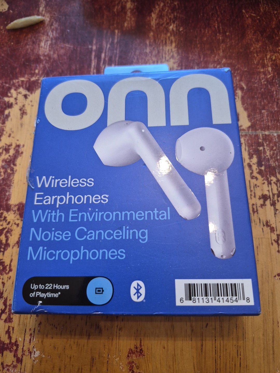 Groove Onn. Wireless Earphones w/Noise Cancellation IPX4 & Charging Case NEW