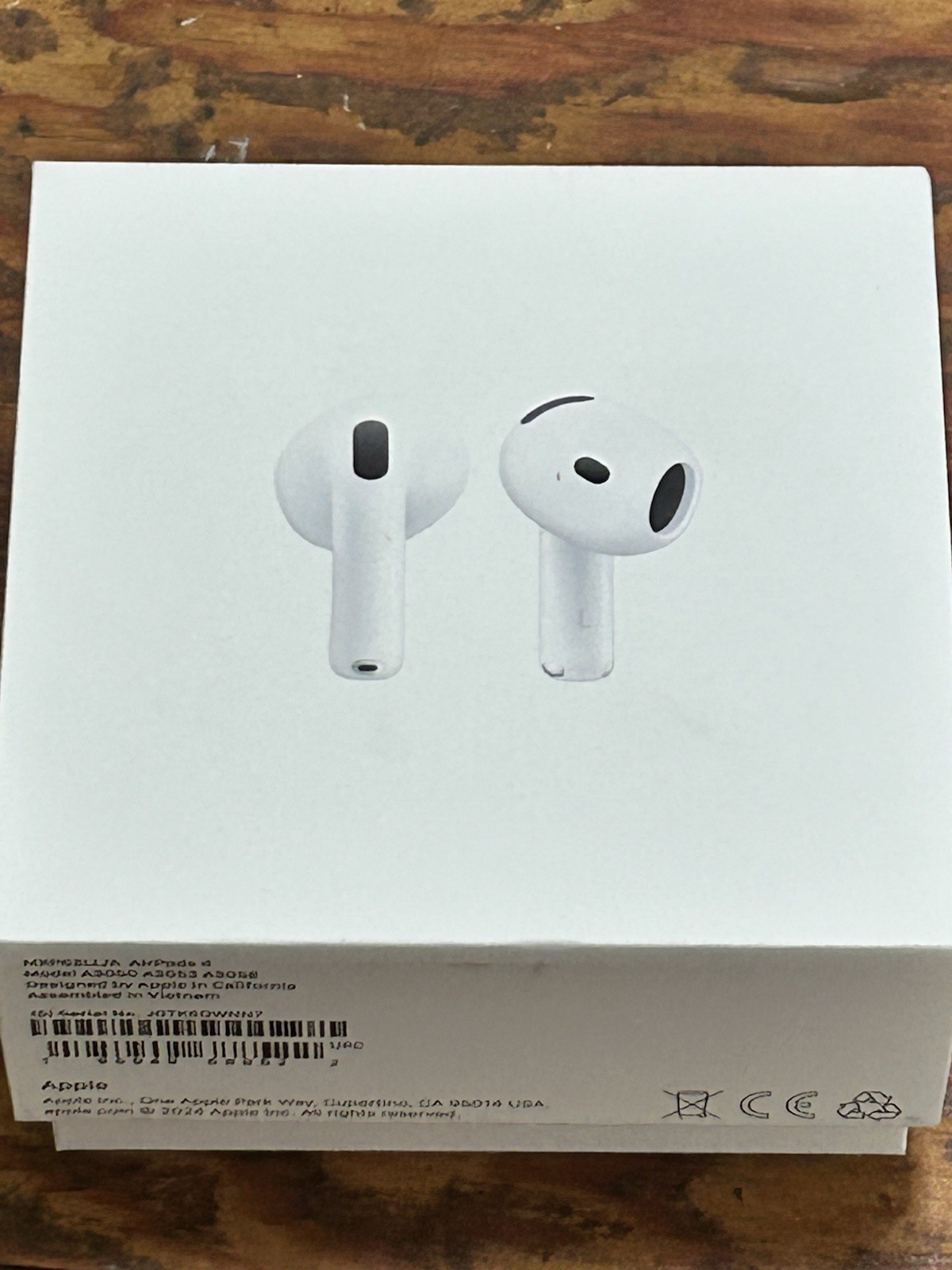 Apple AirPods 4 White In Ear Headphones MXP63LL/A