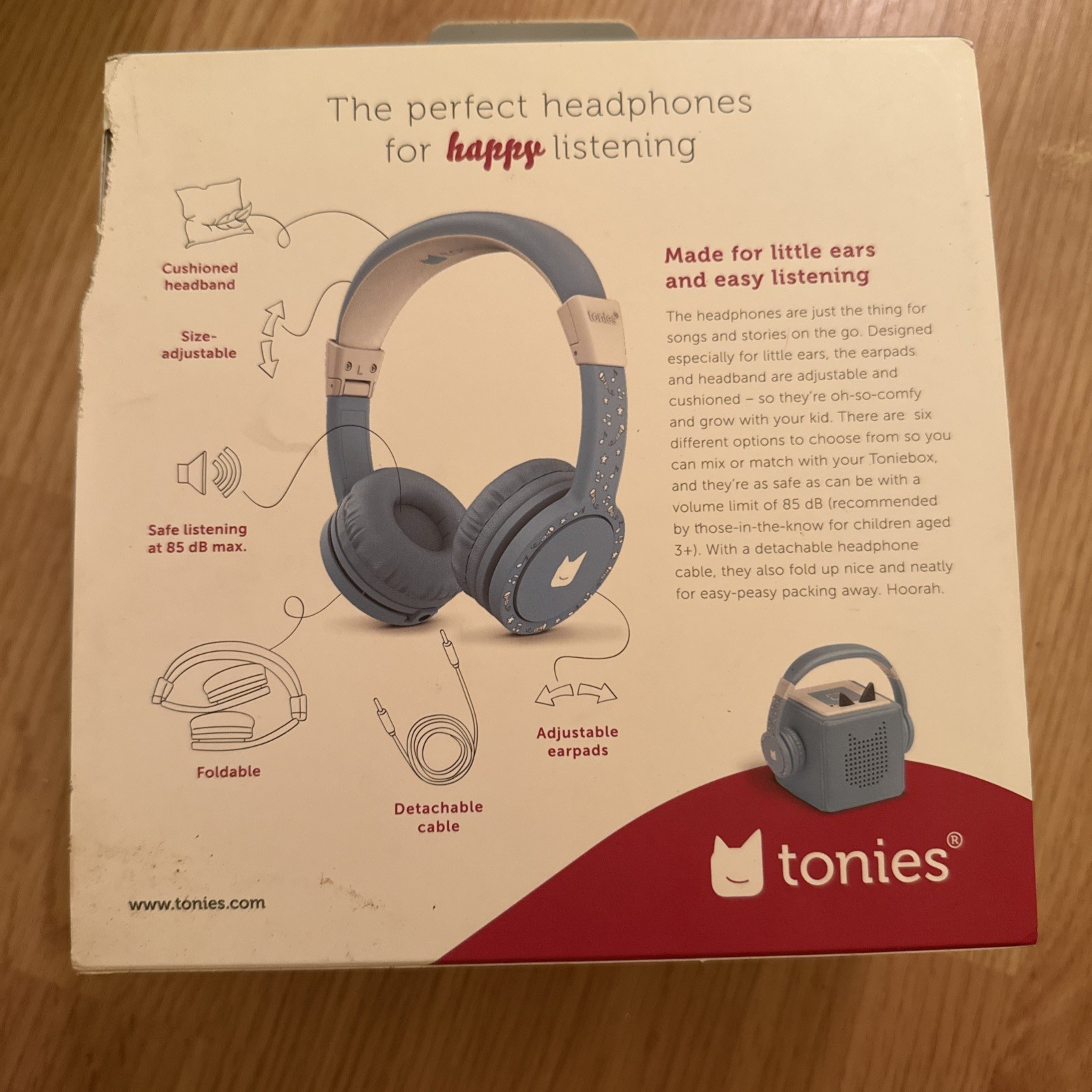 Tonies Headphones – Blue