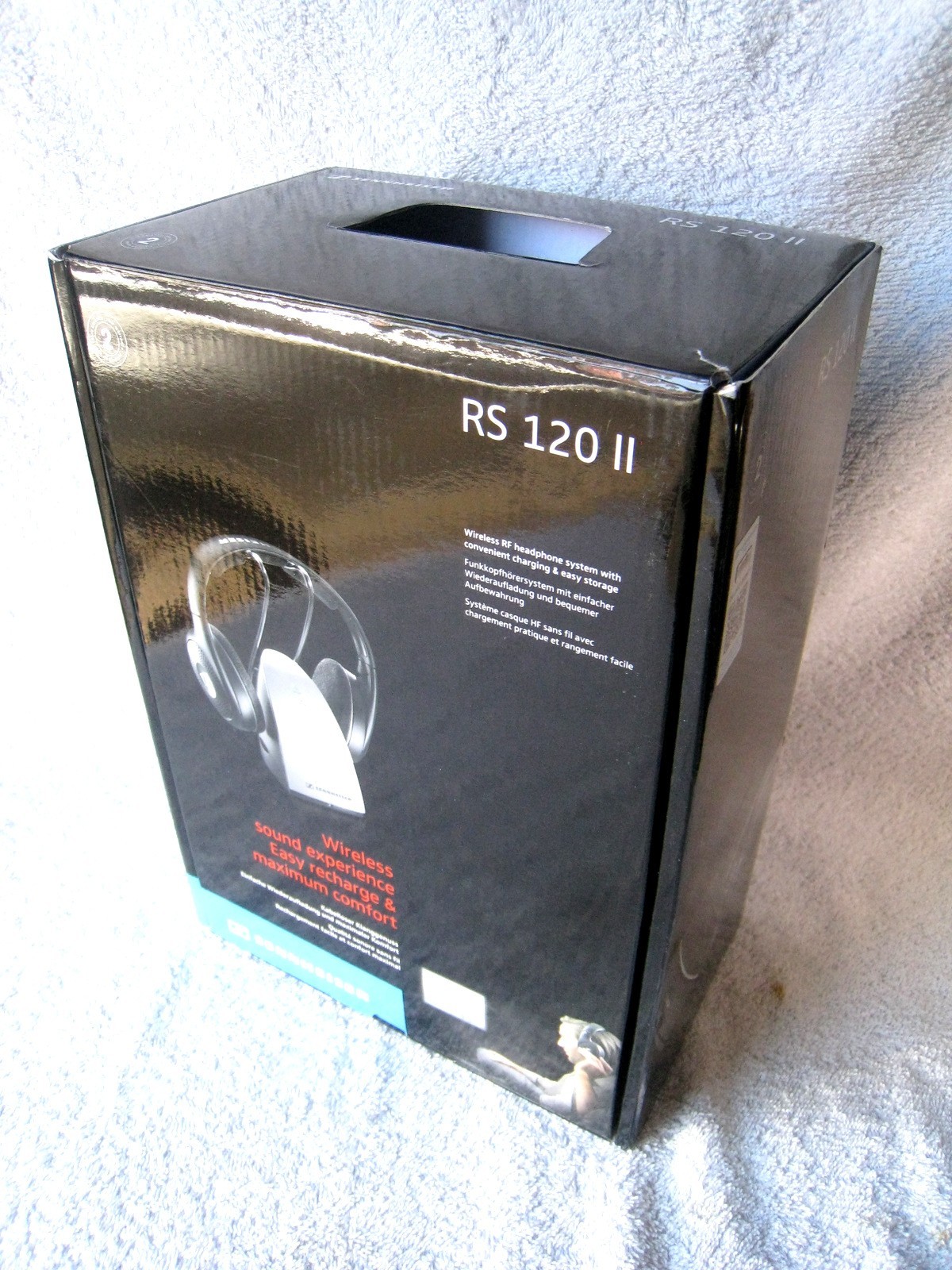 Sennheiser TR 120 II Wireless Headphones Box with Inserts & Manual