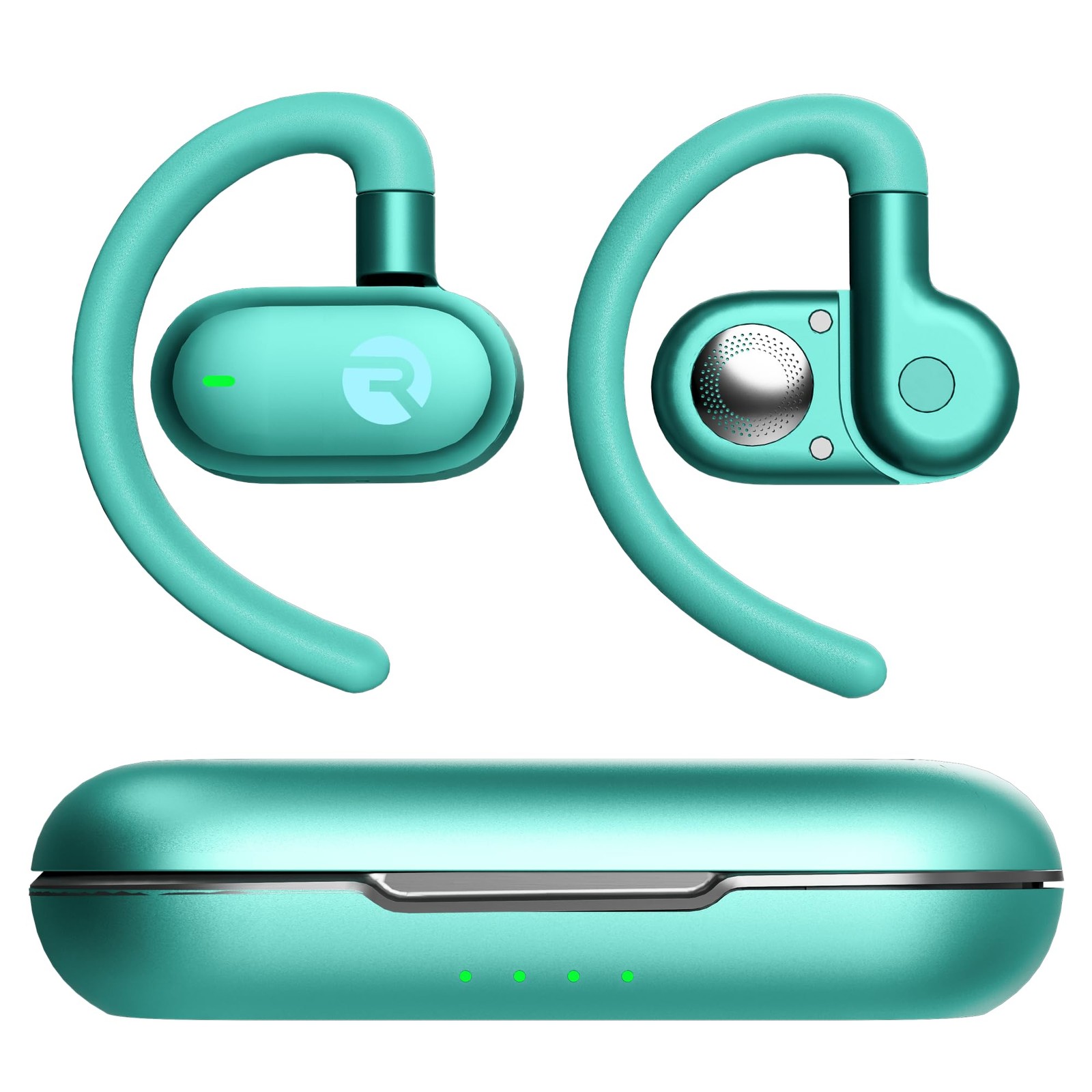 Fitness Open Ear Earbuds – Open Ear Headphones, Earbuds Wireless Bluetooth, R…