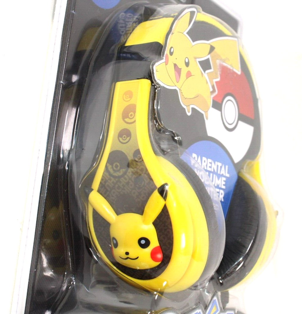 Pokemon Pikachu Kids Headphones – New – US Seller