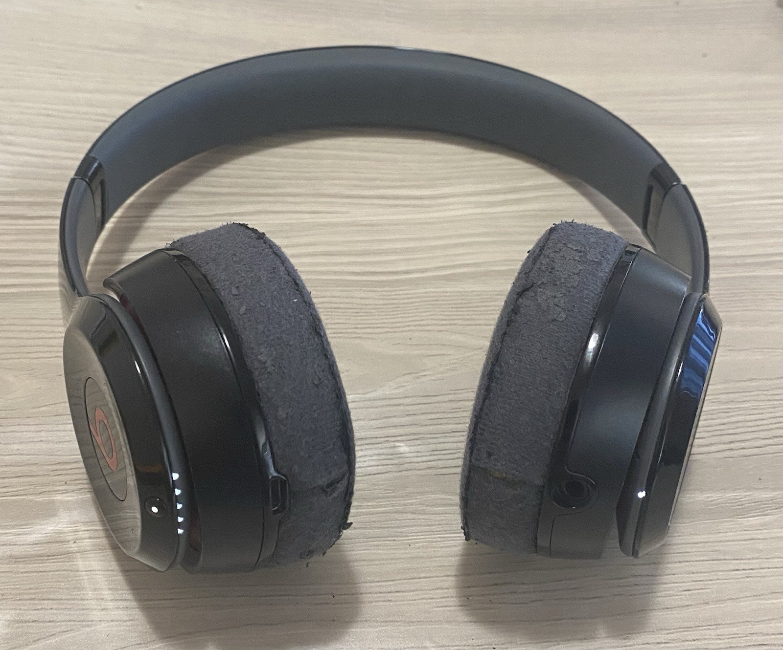 Beats by Dr Dre Solo 2 Wireless Headphones Black B0534 Working READ