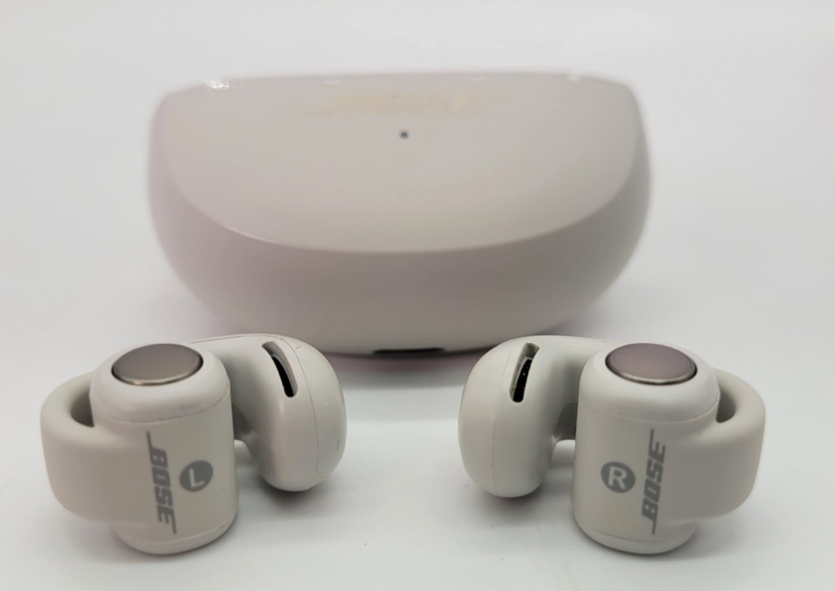 Genuine Bose Ultra Open Bone Conduction True Wireless Earbuds – White Smoke