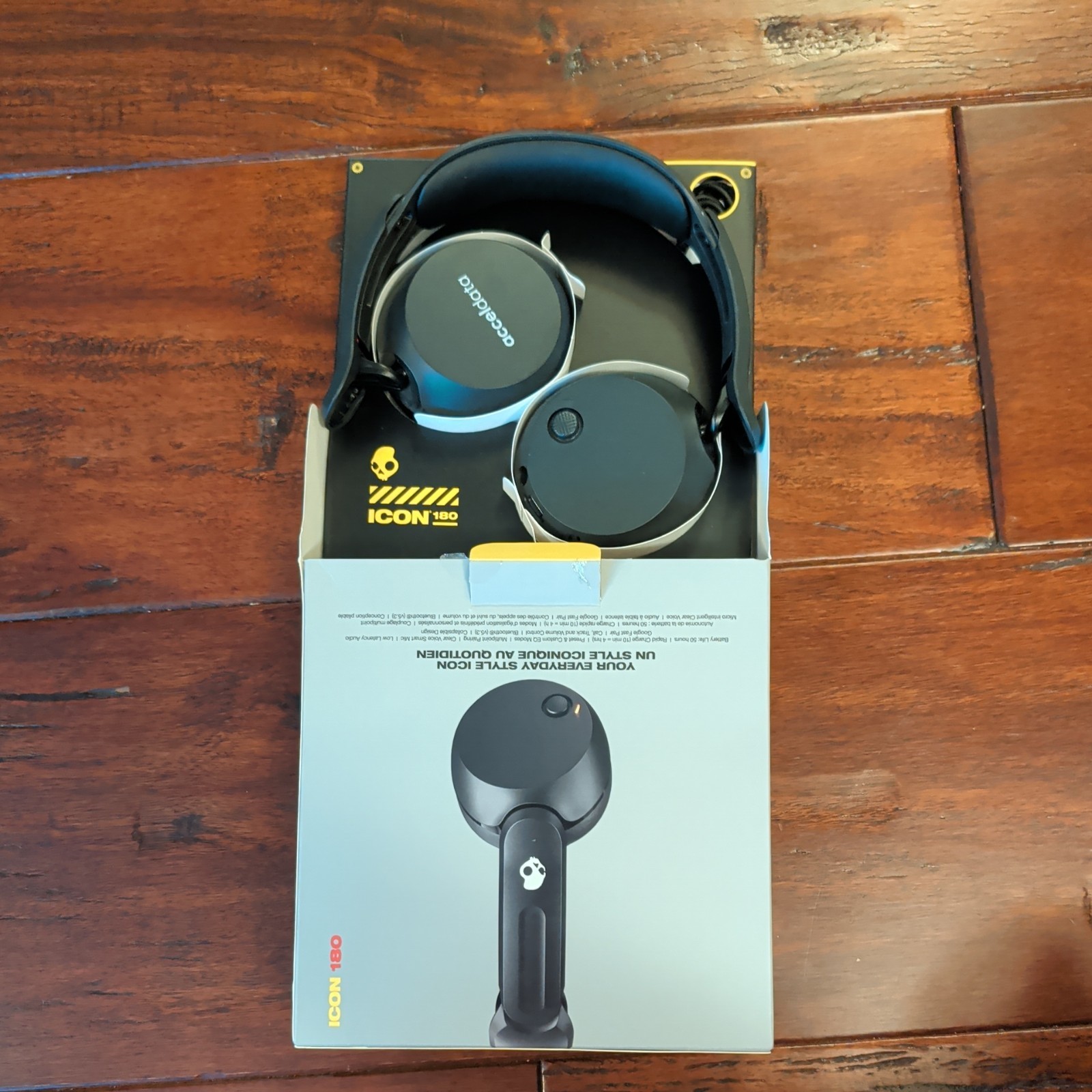 Skullcandy Icon 180 Wireless On-Ear Headphones – Black