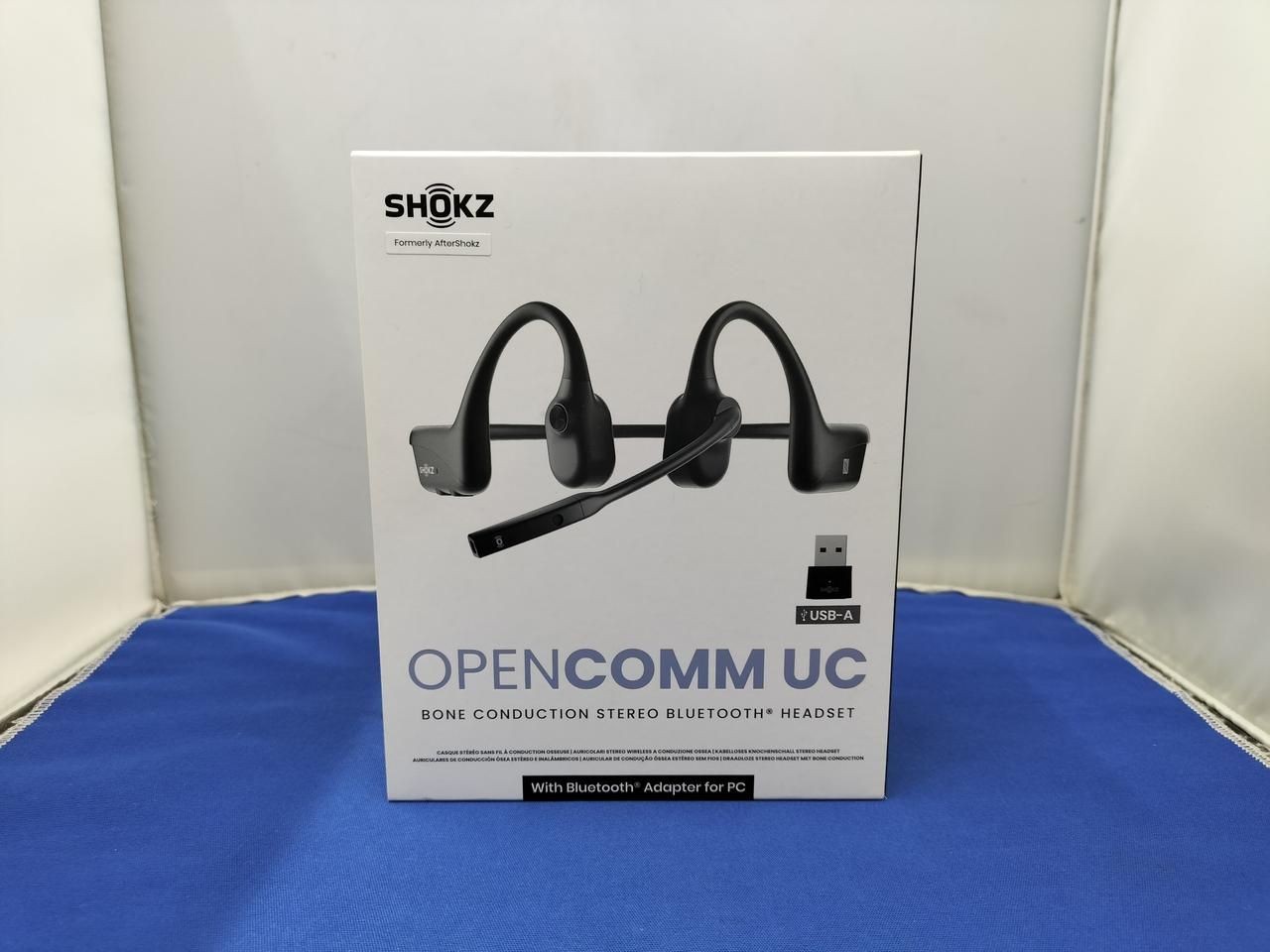 SHOKZ Bone Conduction Headset OPENCOMM UC C102 Used