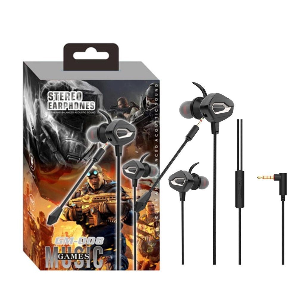X3 Headset Video Gaming Game Console Earphones Headphone Mic Mobile Phone Bundle