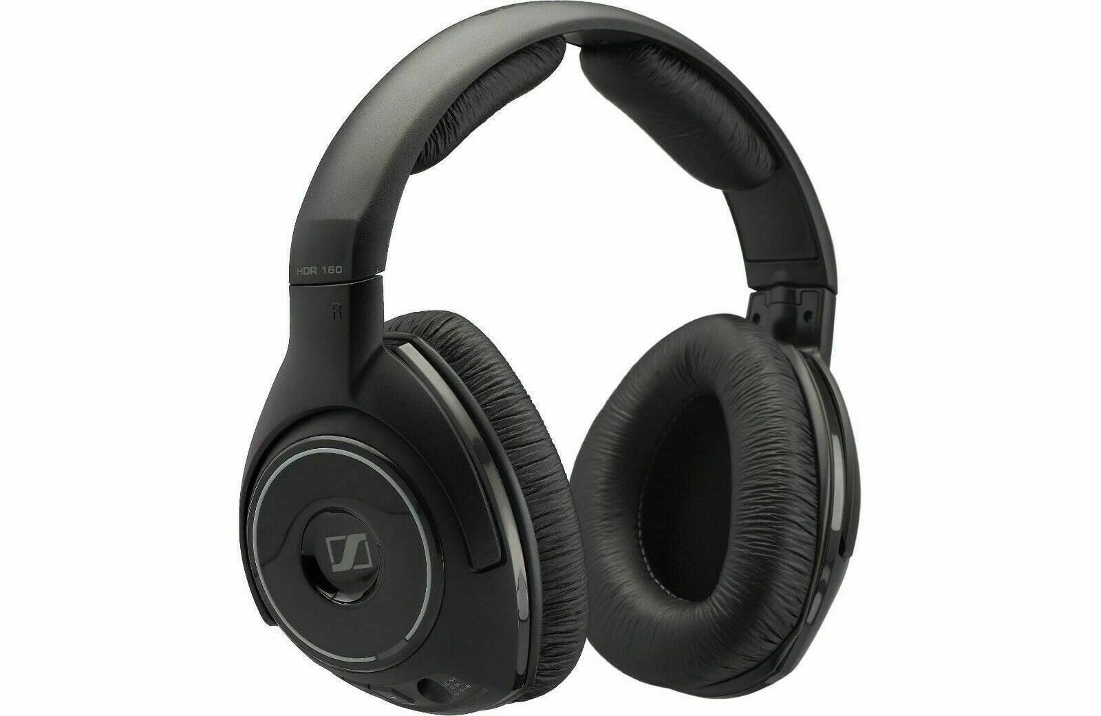 Sennheiser HDR 160 Headband Wireless Headphones Black W/2 Rechargeable Batteries