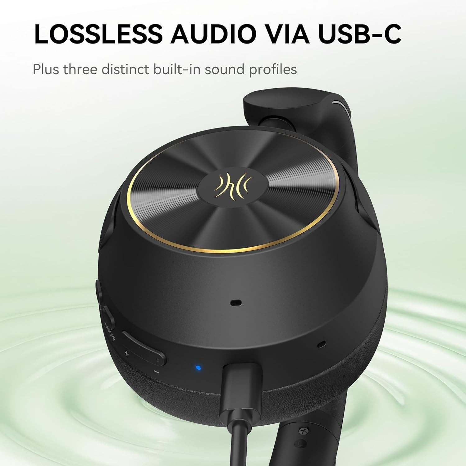 OneOdio Focus A6 Hybrid Active Noise Cancelling Headphones LDAC Hi-Res Lossless