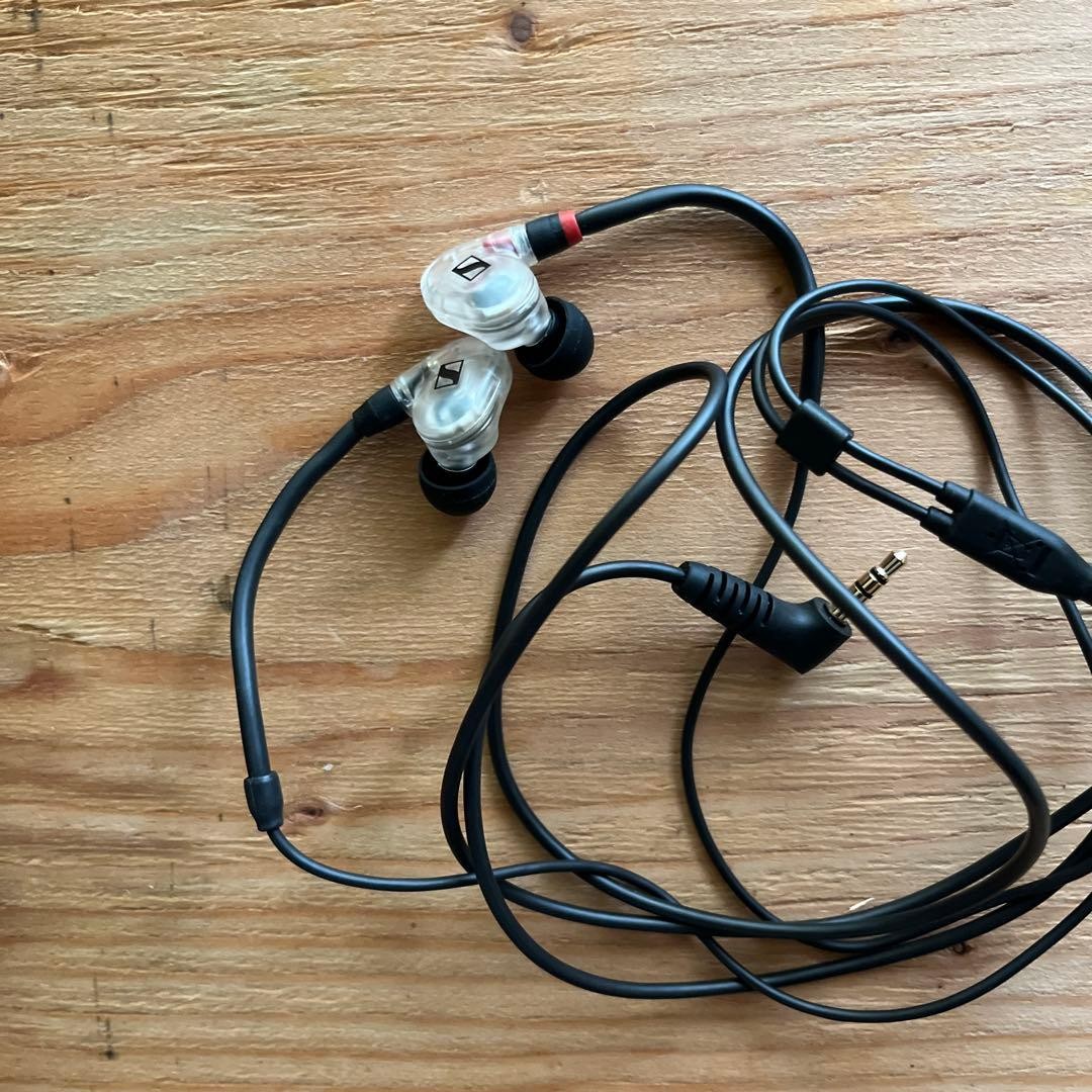 Sennheiser IE 100 PRO Wired Earphones Clear/Black with Storage Case