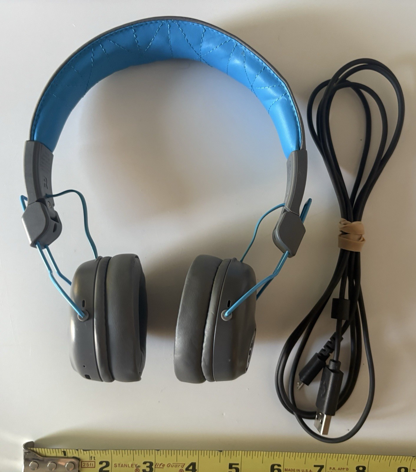 sale JLab Audio Studio Wireless Bluetooth On-Ear Headphones BLUE COLOR Tested