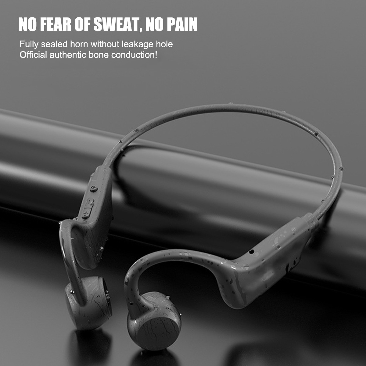 Outdoor Bone Conduction Headphones Bluetooth 5.3 Wireless Earbuds Sport Headset