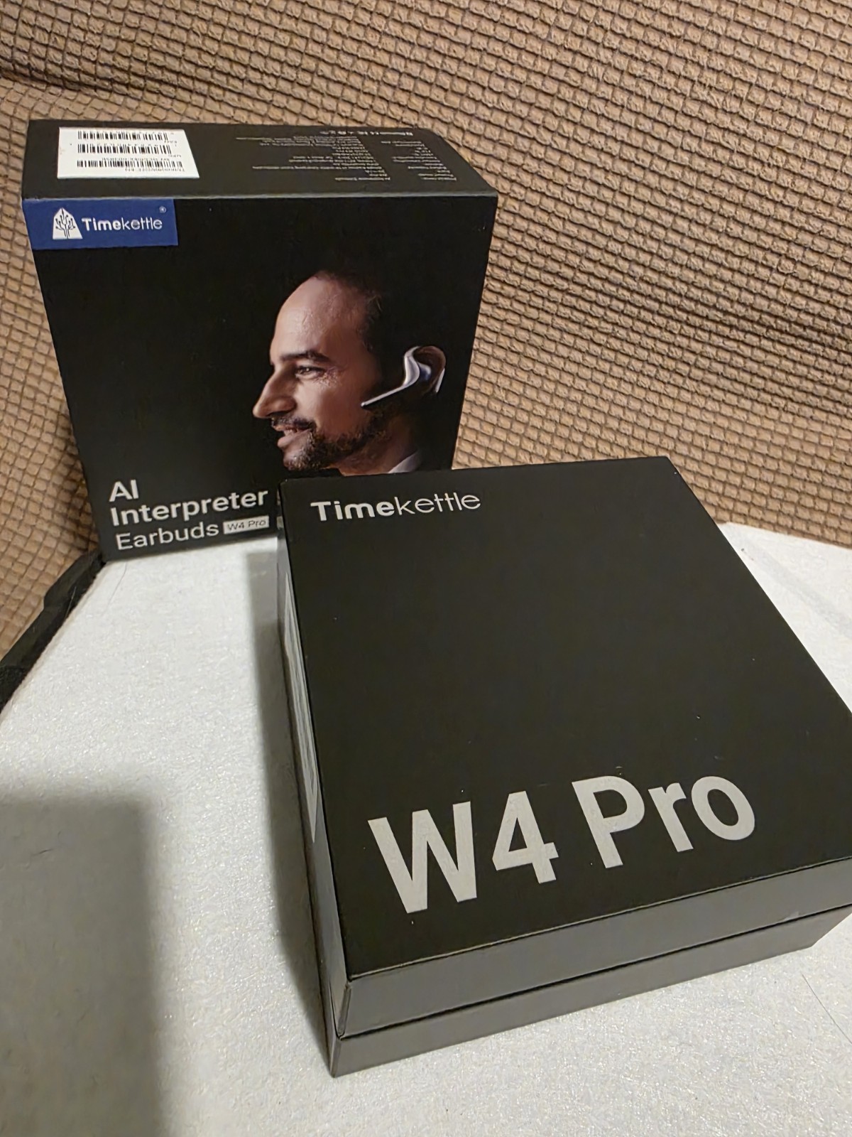 Timekettle W4 Pro AI Interpreter Earbuds, Bidirection Simultaneous Translation